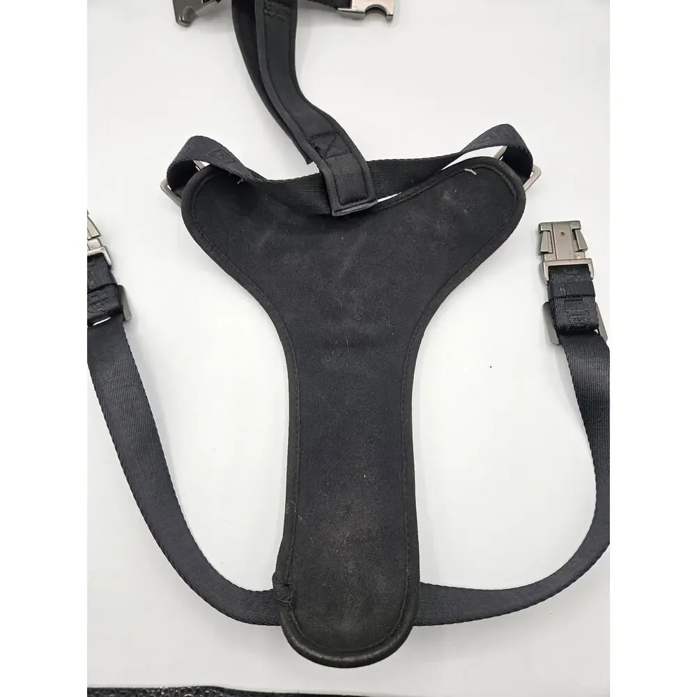 REDDY Jacquard Dog Harness Black For Large Dogs‎ Black NWOT